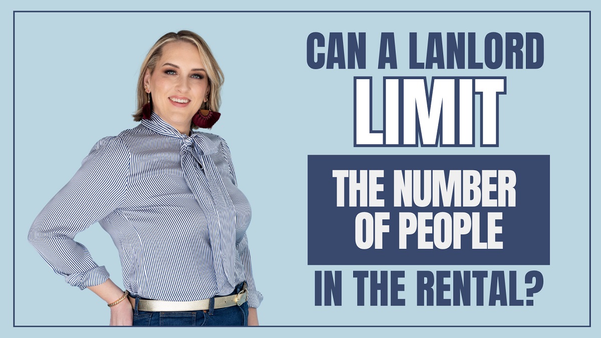 Can a Landlord Limit the Number of People in the Rental?